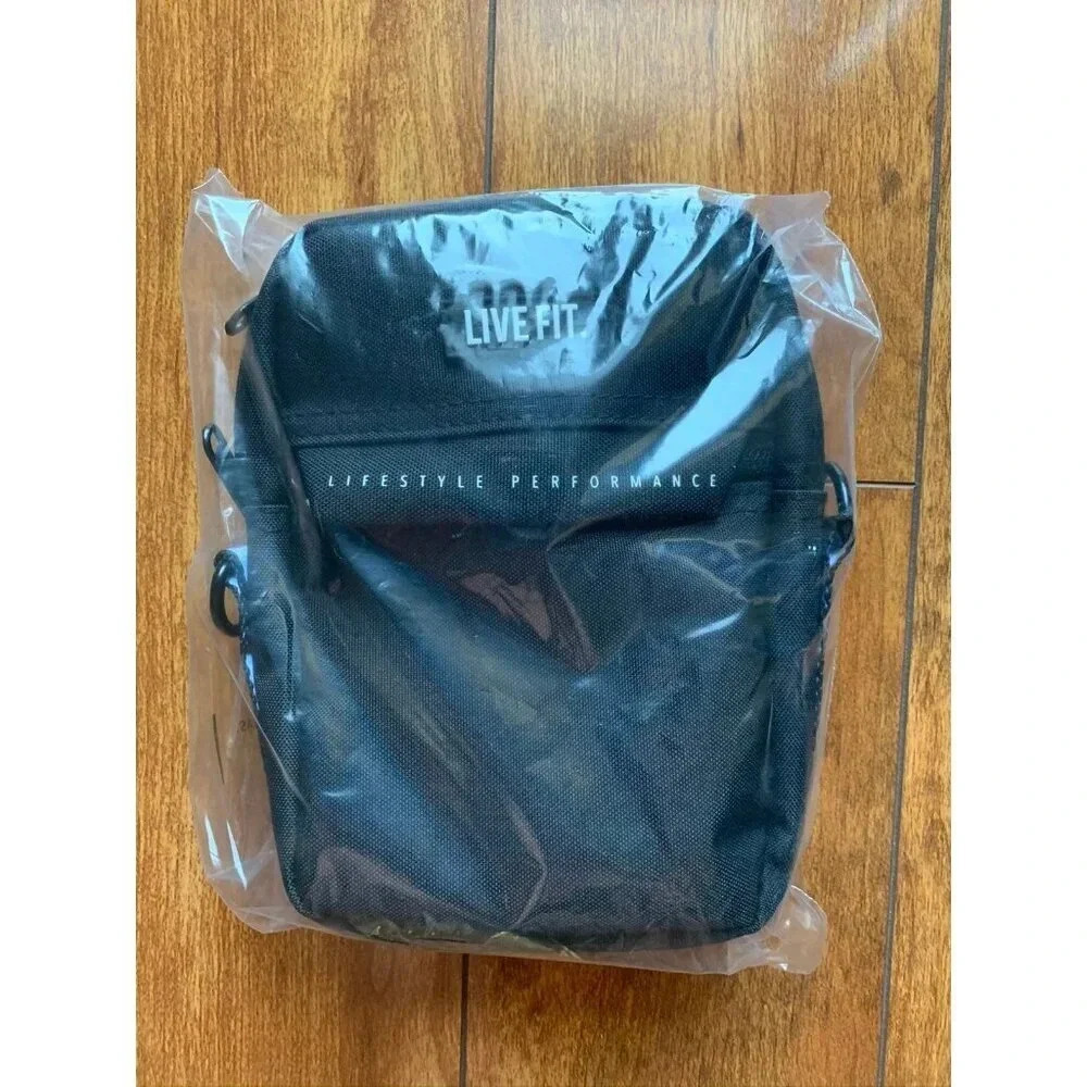 LVFT (LIVE FIT) Crossbody‎ Bag, Black